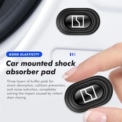 12pcs Car Shock Gasket Silicone Sound Insulation Mute Pad For Zeekr 001 2021 2022 2023 EV 2021-2023 009 Krypton