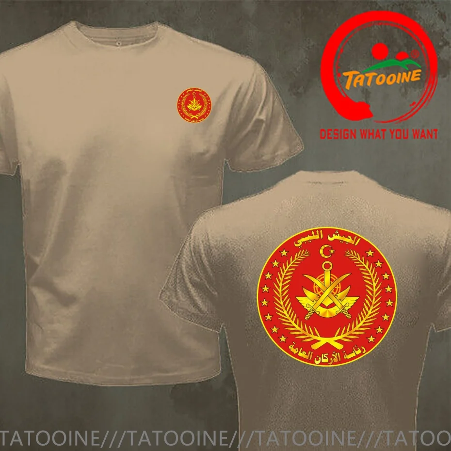 Funny Design Libyan National Army  SRed Doublet Men Fashion Trendy Casual Clothing Stylish Tops Tee Shirt Leisure Tshirt Men's