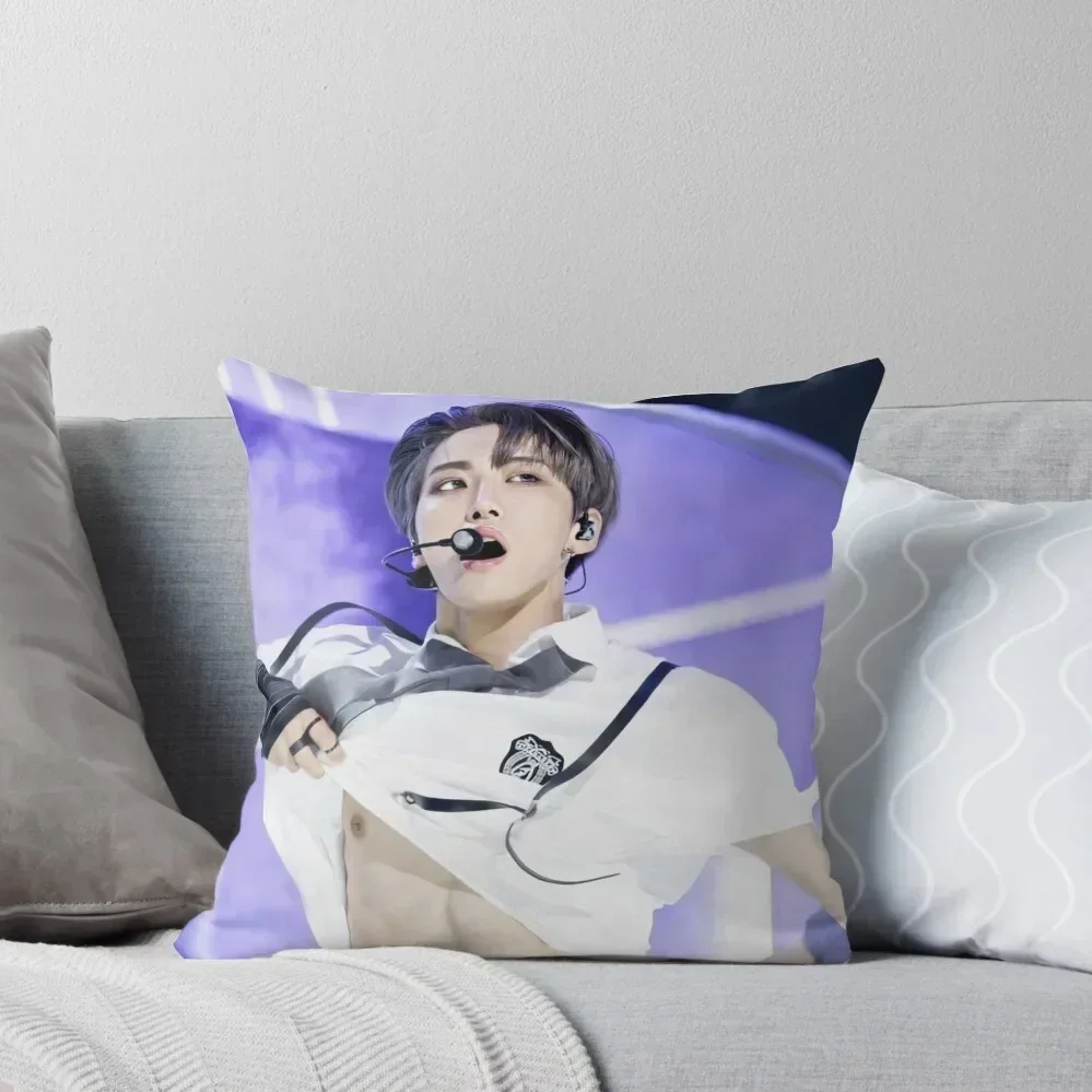 Seonghwa ATEEZ ZERO FEVER Part2 Throw Pillow Christmas Covers autumn pillowcase pillow