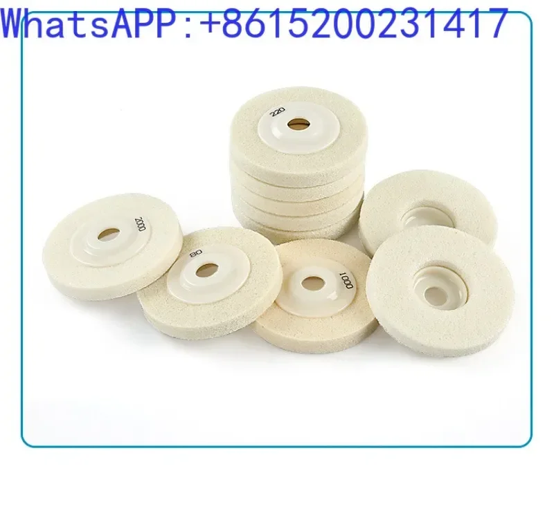 

Marble sponge polishing wheel, stone refurbishment, nylon fiber dry grinding disc, angle grinder polishing disc(10PCS)