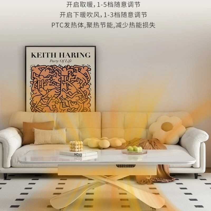 2025 new  multi-functional electric   coffee table roasting table household winter