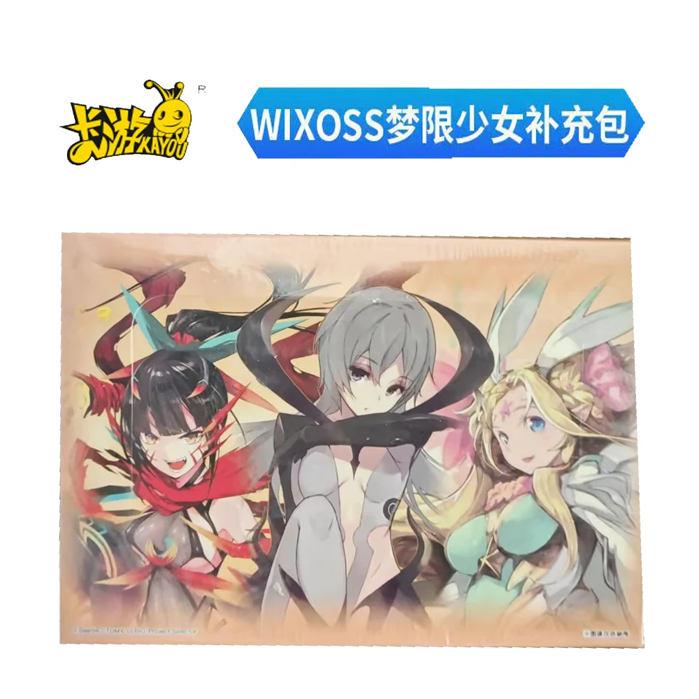 Kayou Genuine WIXOSS Cards Collection for Children Girl Games High Quality Limited Multiple Types Rich Colors Cards Toys Gifts