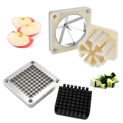 6.5/9.5/12.3mm French Fry Cutting Machine Blade Stainless Steel Cutting Vegetable Fruit Cucumber Radish Machine Parts 6/8Section