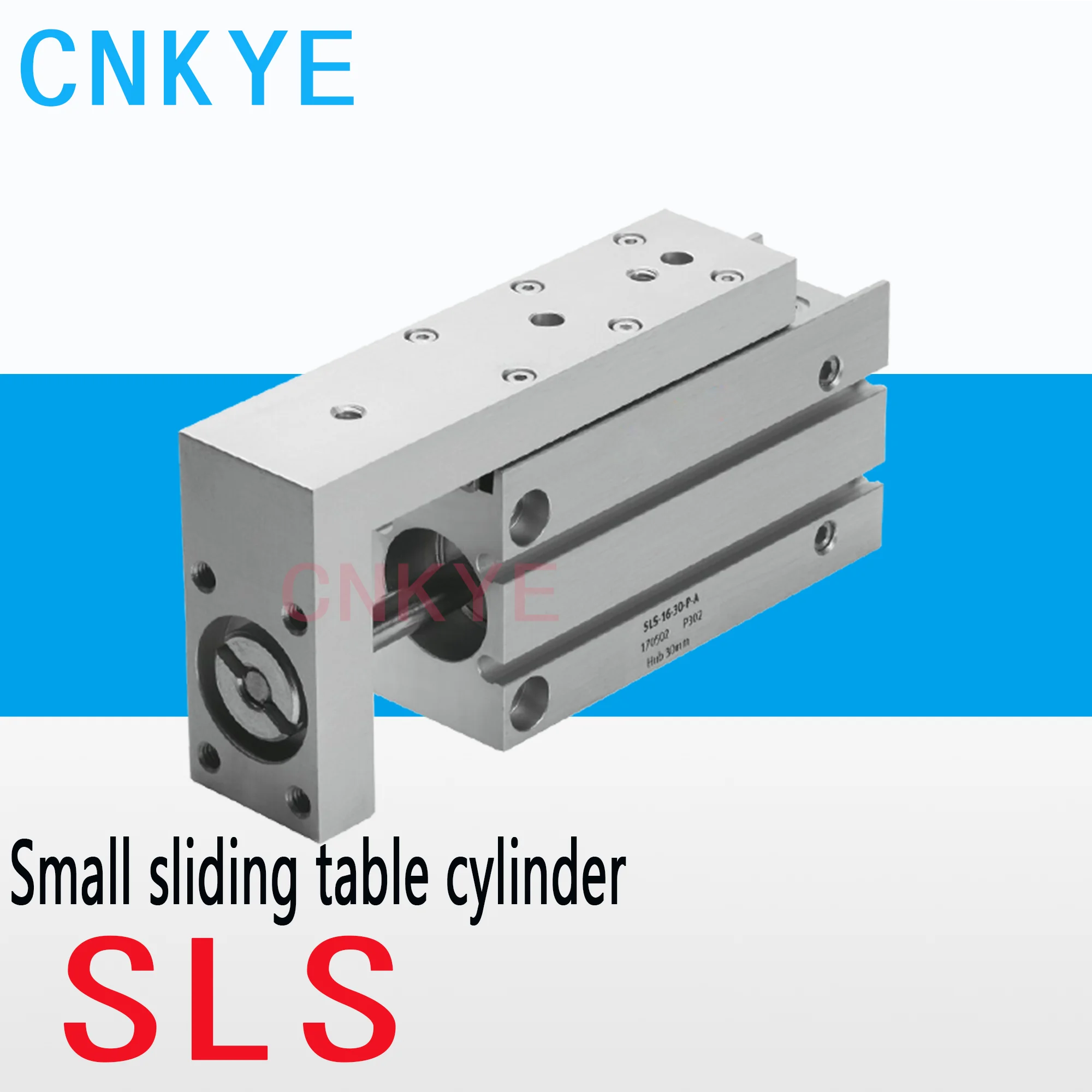 Small linear slide cylinder SLF SLS-6-5-P-A SLS-6-10-15-P-A SLS-6-20-25-30-P-A SLS-10-5-15-20-25-30-16-10-15-20-25-30-P-A SLS