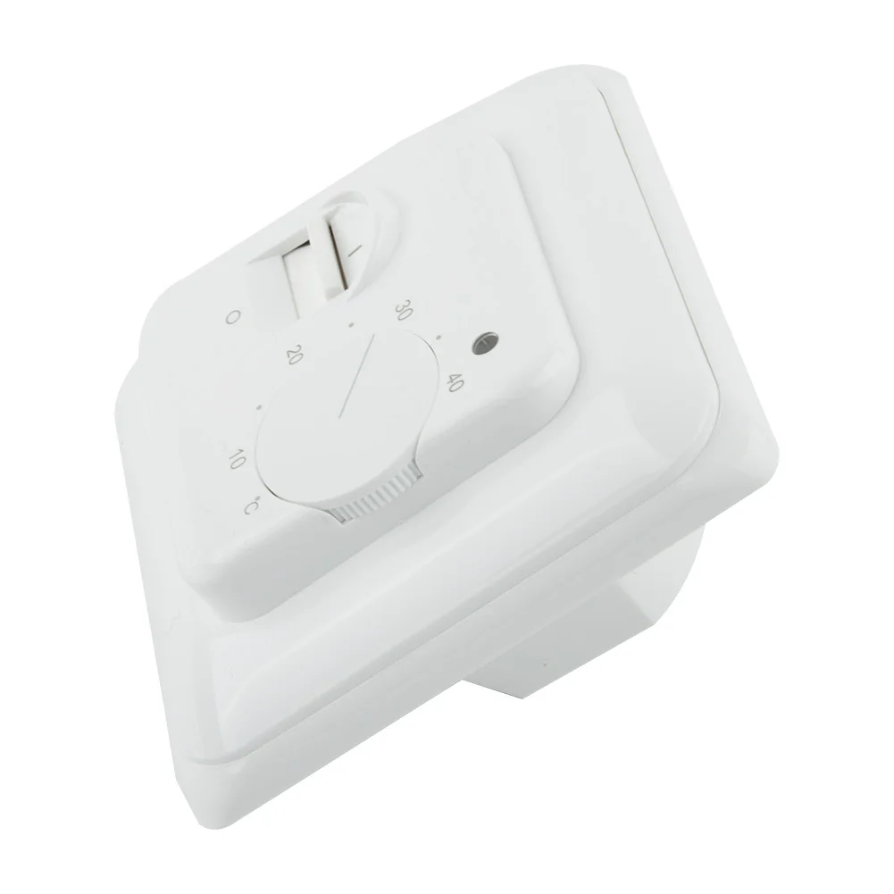 Oom Thermosta Thermostat Thermostat UnderFloor White Color 16A Electric Home Heating System Heating Thermostat