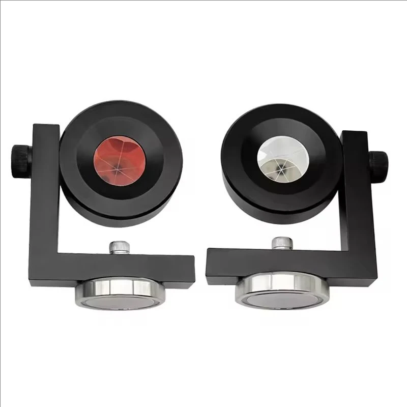 

1pcs L-bar Monitoring Prism GMP104 With Magnetic base For topography surveying tools Silver & Copper plated