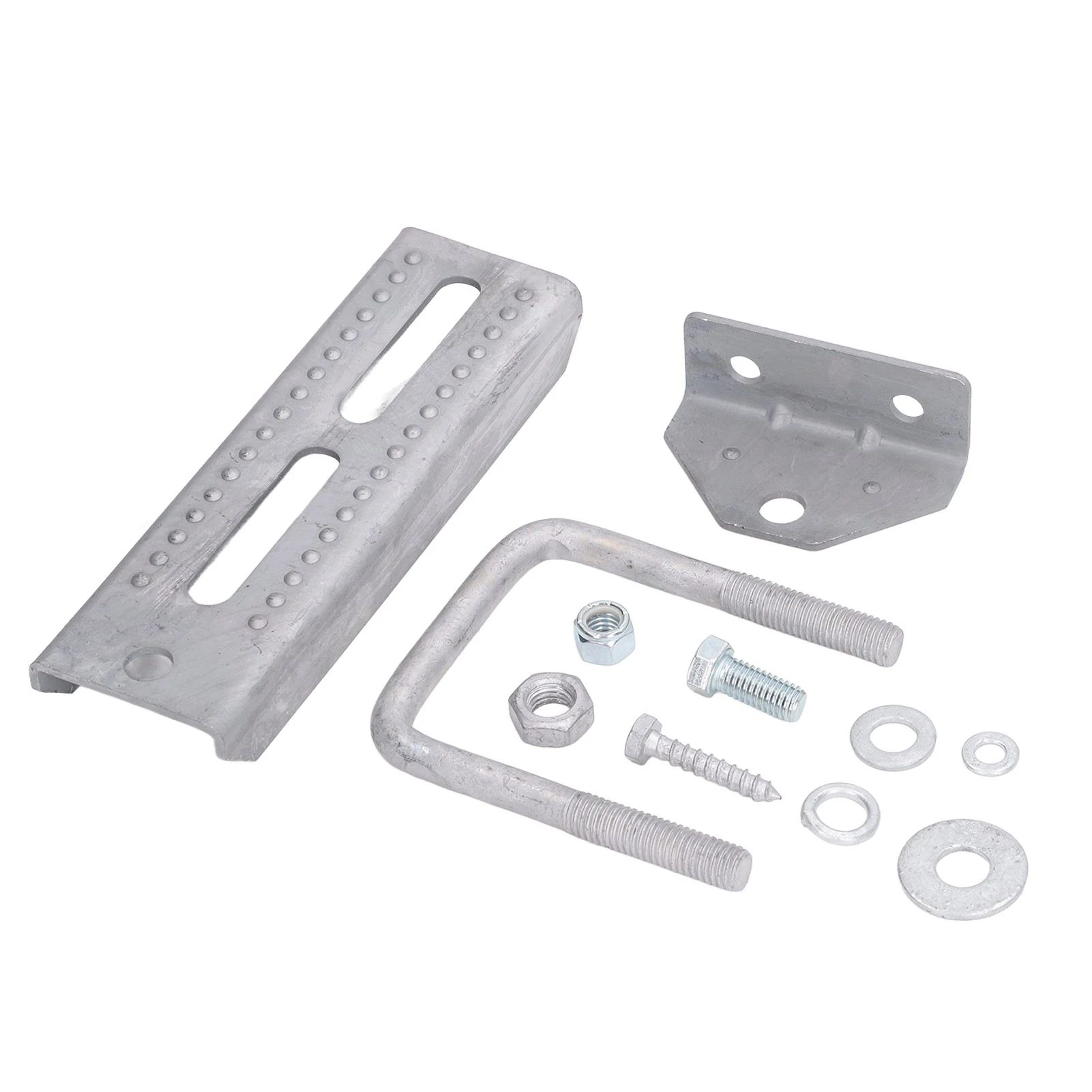 

Комплект оцинкованных поворотных верхних двухъярусных кронштейнов — с оборудованием — для перекладины прицепа для лодок шириной 3 дюйма и высотой 3 дюйма — аксессуар для прицепа