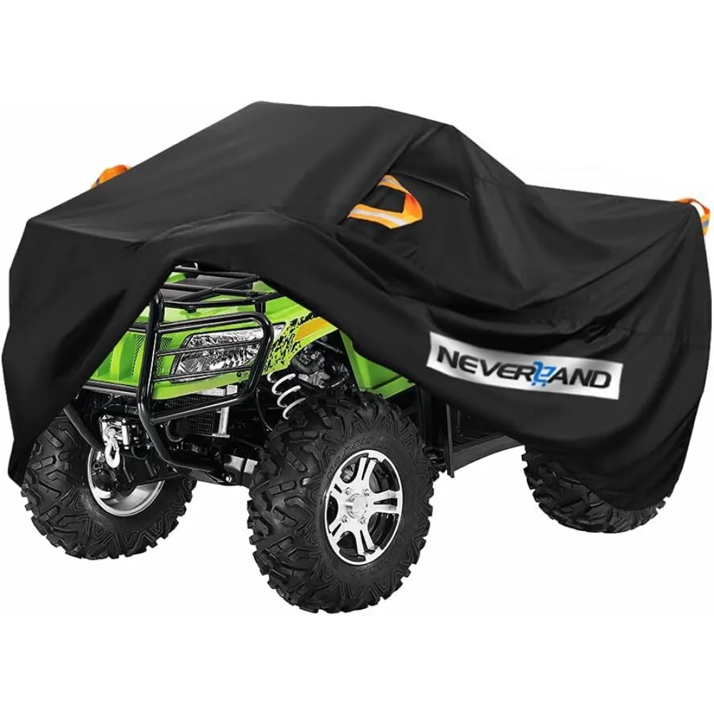 

Heavy Oxford ATV Cover with Air Vents, Reflective Strips, Buckle Straps, Fits up to 82 inches