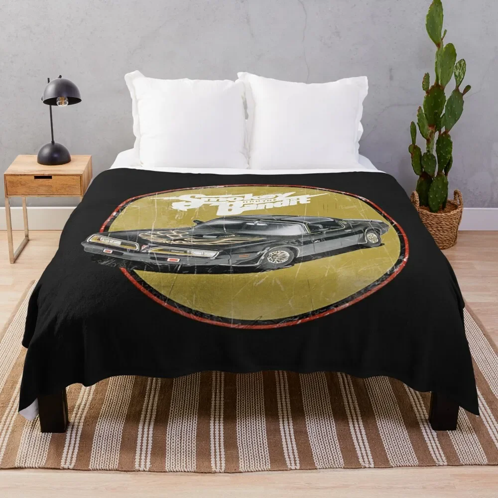 

Smokey And The Bandit T-Shirtdrive on the hell road Throw Blanket No Pilling Soft Warm Blanket for Bed