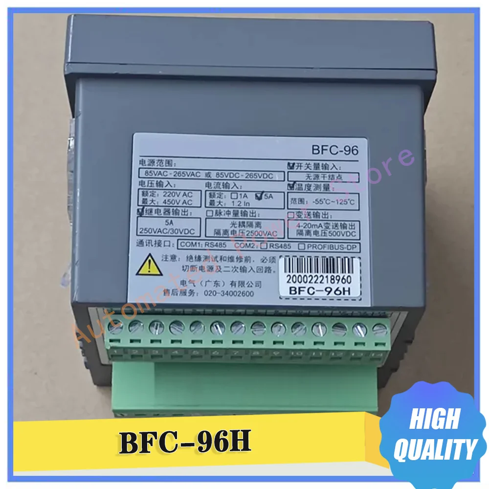 

BFC-96H Voltage Input 85VAC-265VAC Or 85VDC-265VDC Current Input 5A With RS485 Interface BFC-96 Temperature Controller