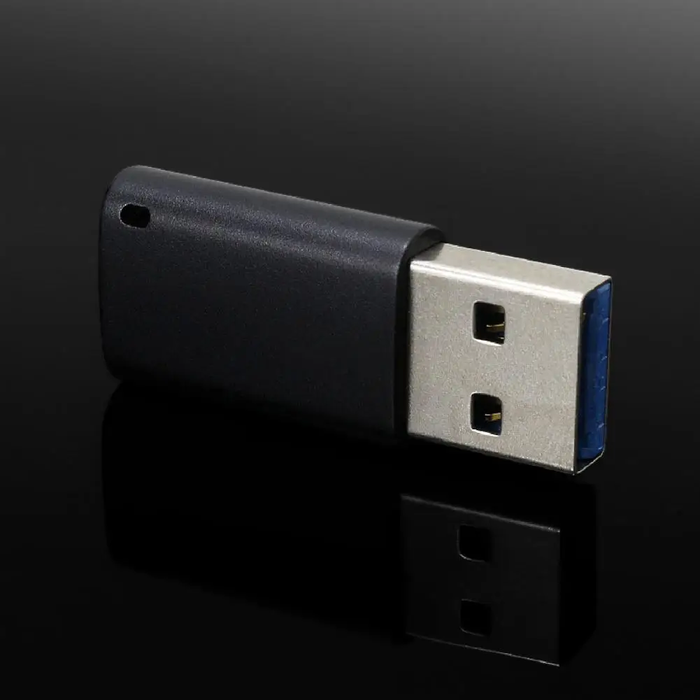 Portable Adapter f Converter for PC Mini Type-C Female to USB 3.1 Male OTG Aluminium Alloy Cable for PC