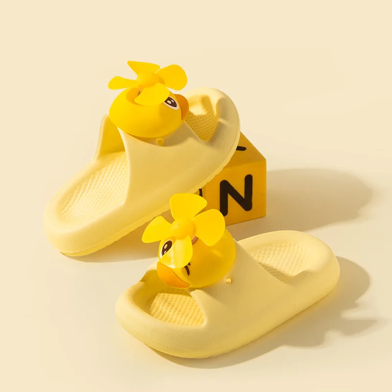 

Children's Sandals Funny Duck Boys Baby Animal Slippers, Summer Breathable Indoor Children's Sandals Cute Slippers