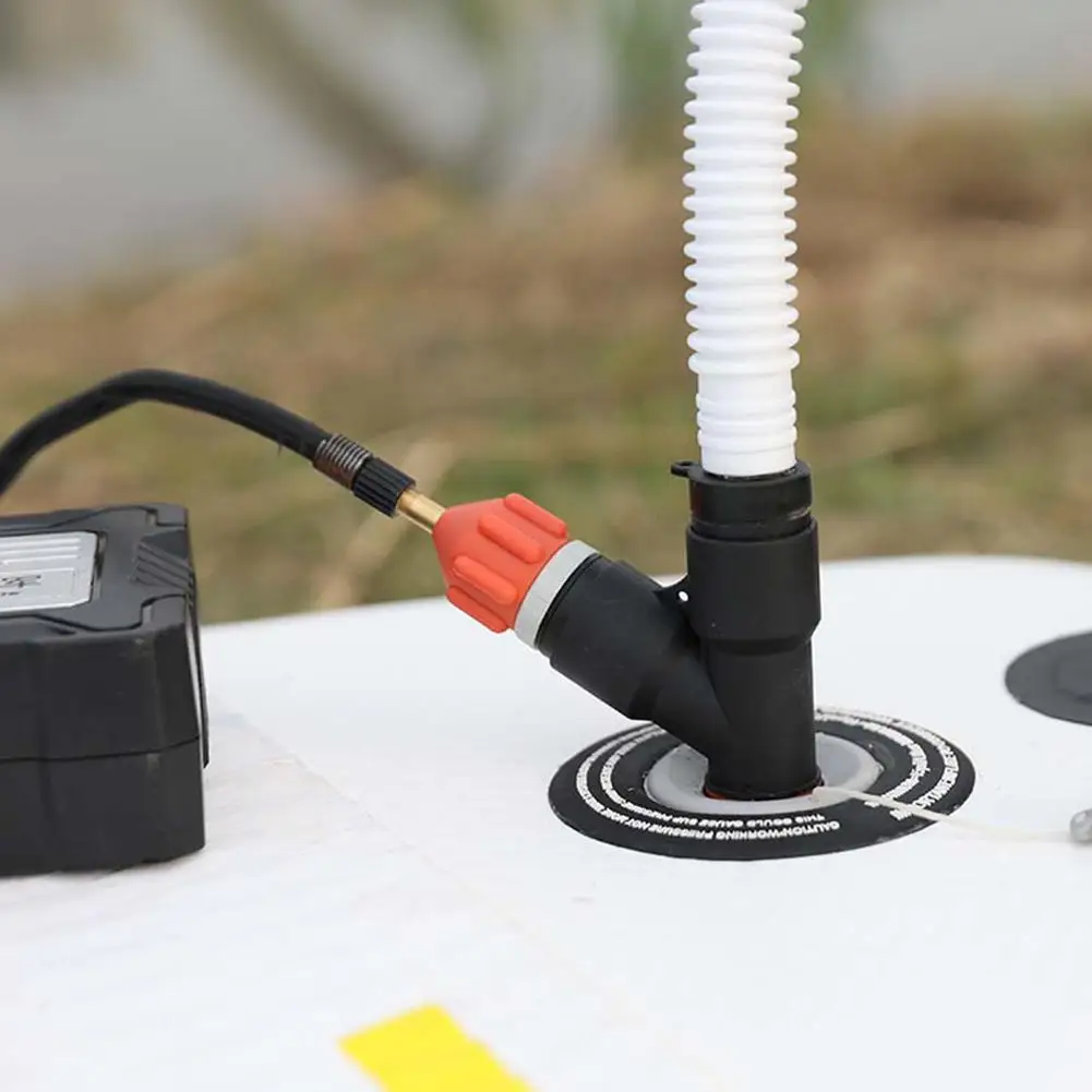 Multifunktionaler Kajak-Pumpenventiladapter zur Umrüstung für Ruderboot-Zubehör