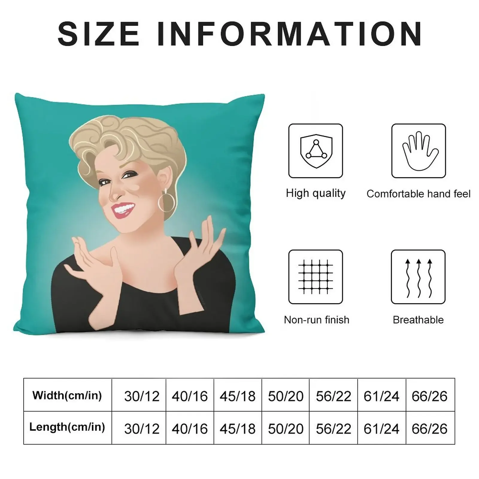 The Divine Miss M Throw Pillow Rectangular Cushion Cover Sofa Cushion Decorative Pillow Covers For Sofa pillow