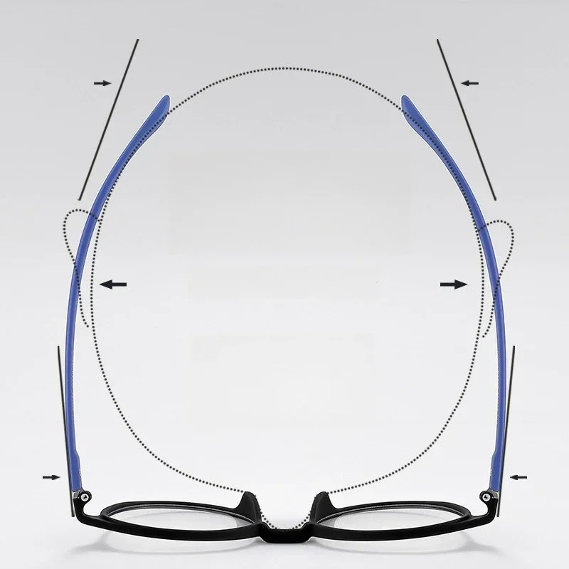 إطارات نظارات دائرية خفيفة الوزن للرجال والنساء من KIZN، نظارات طبية بصرية مريحة للوجه الصغير للمراهقين