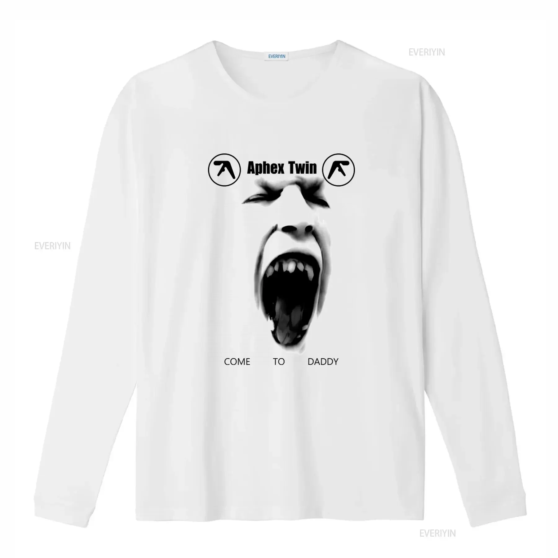 Aphex Twin Come To Daddy  Cotton T Shirt Vm1805 vintage Washed fashion Versatile Top For Everyday Wear Comfortable Casual
