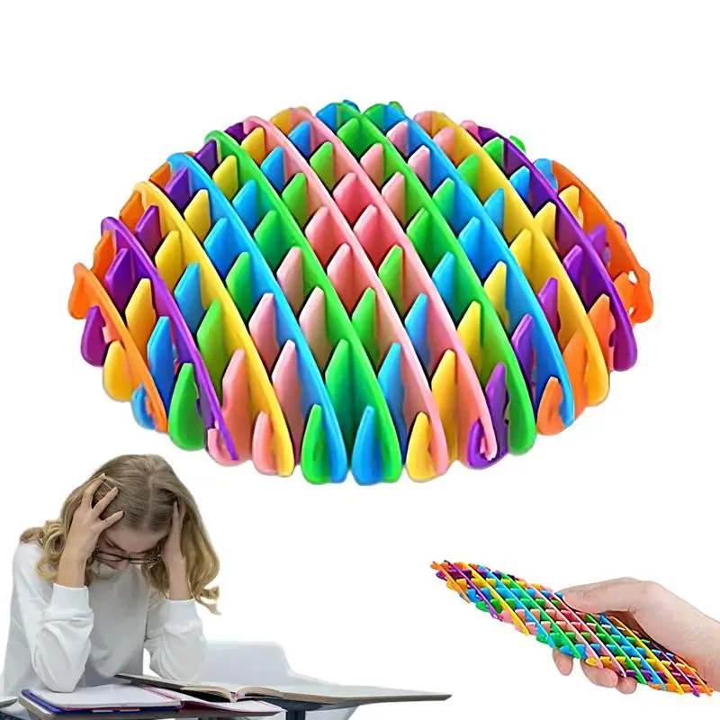 

Creative Product Fidget Worm Stress-relieving Elastic Mesh Stress-relieving Healing Small Toy Decoration Can Be Played Easily