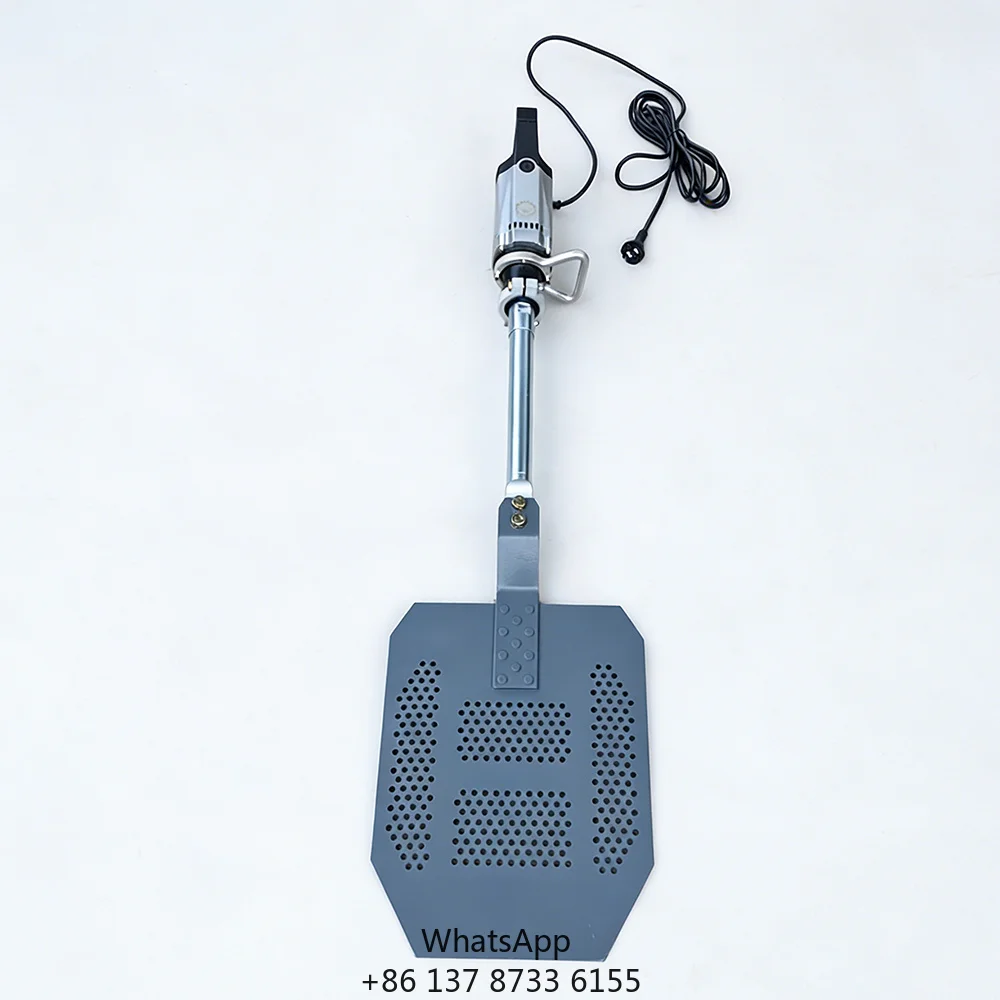 Hot Sale Concrete Vibration Plate Engine-Powered 220V 1 Year Warranty Air Bubble Removing Shovel For Photovoltaic Support