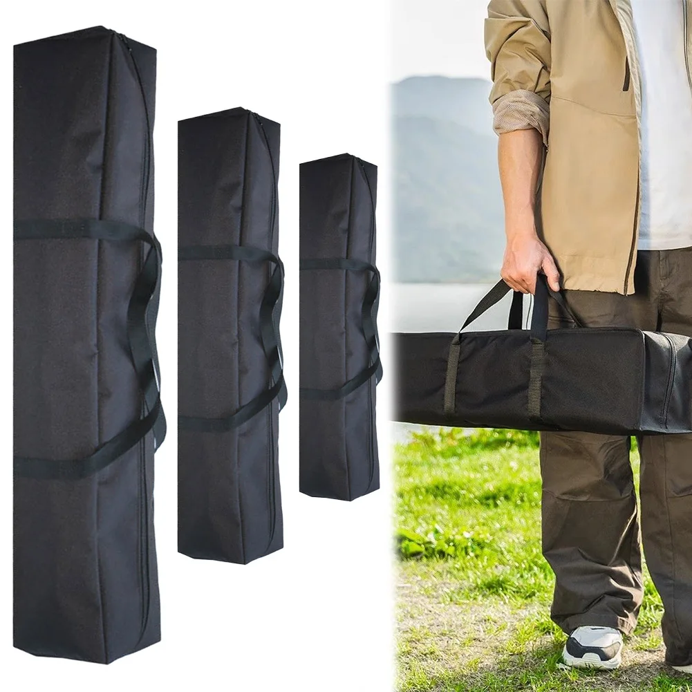 Large Capacity Oxford Storage Bag For Wall Cabinet Support Rod And Telescopic Bracket With Handles For Camping Travel Tools