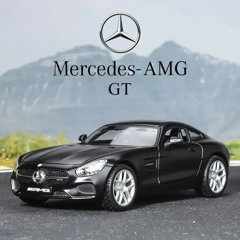 Maisto 1:24 Mercedes-Benz AMG GT суперкар, игрушечный симулятор, модель автомобилей, сплав, детские игрушки, коллекция, подарок для детей