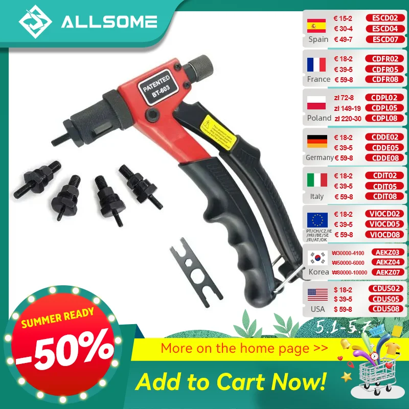 allsome-bt-603-manual-riveter-gun-hand-rivet-tool-kit-rivet-nut-setting-tool-nut-setter-m3-m4-m5-m6