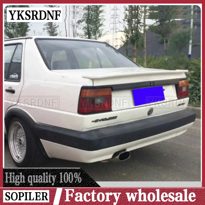 Use For Volkswagen Jetta Mk2 Spoiler 1994--2002 Year FRP Rear Wing ABT Style Accessories Car Refitting