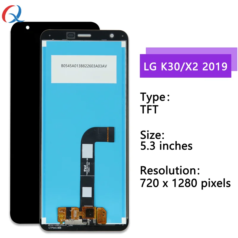 For LG K30 2019 LCD Display Screen Touch Digitizer Assembly pantalla For LG K30 X2 2019 LCD Replacement
