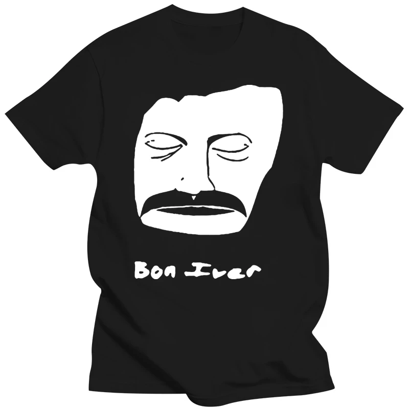 Like Bon Iver Face Print New T-Shirt Mens Womens Kids All Size & Colours Folk Harajuku Funny Tee Shirt