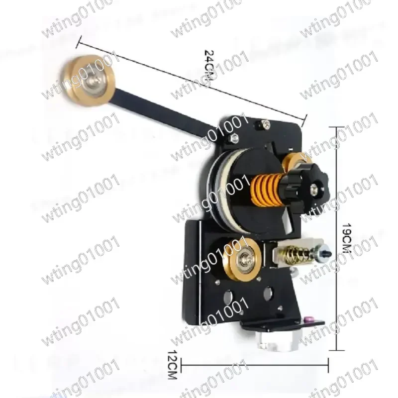 for 0.14mm to 1.2mm Coil Winder Device Mechanical Damping Tensor Tensioner Wire Winding Machine Part with Adjustable Tension