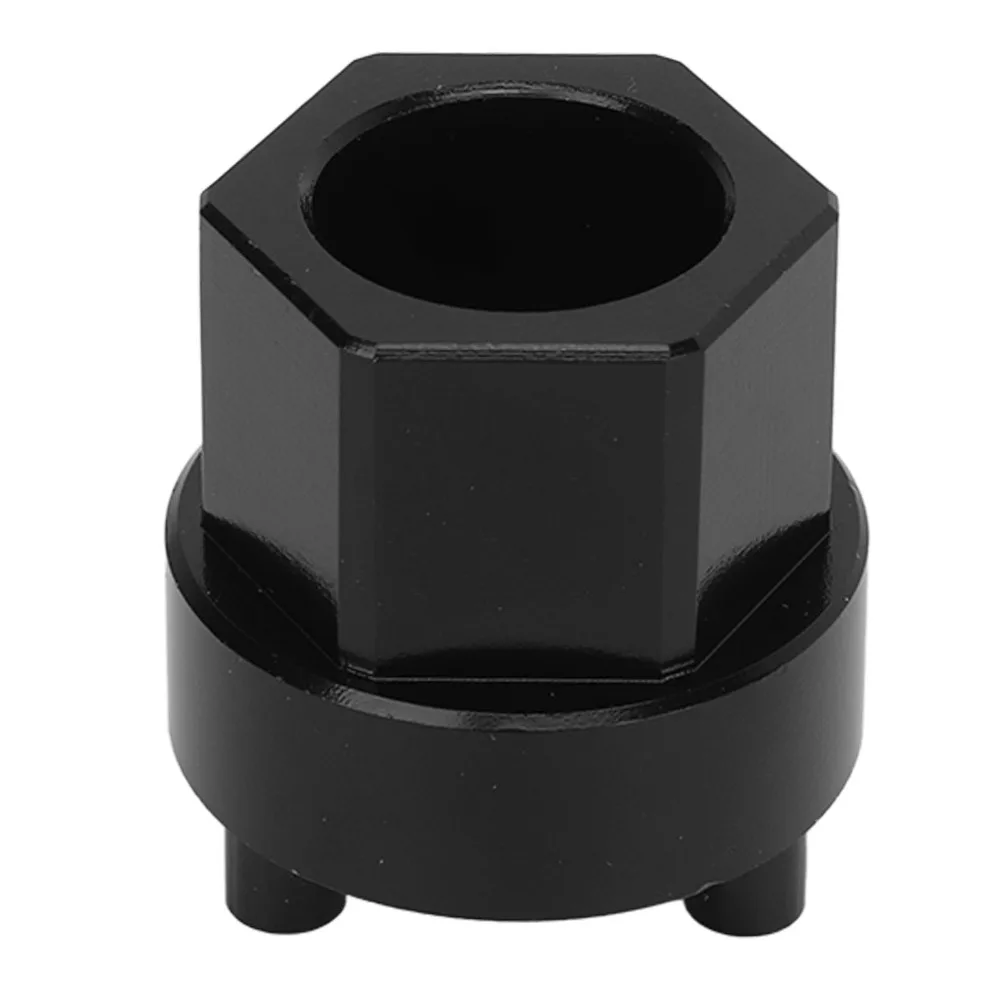 7mm 6 Point A/C Compressor Clutch Hub Remover Tool 3/8 Drive Black & Sliver Clutchless Compressor Drive Hub Tool Metal