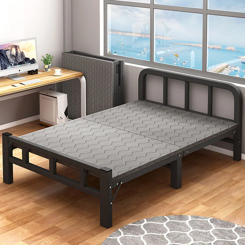 Folding Double Tatami Camping Daybed Modern Sex Lazy Safe Toys Platform Massage Children Loft Bed Floor Bett Bedroom Furniture