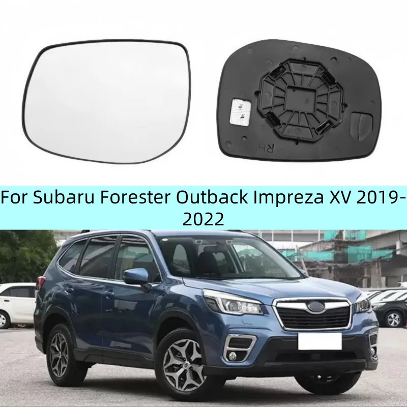 

For Subaru Forester Outback Impreza XV 2019 2020 2021 2022 Car accessories Rearview mirror lens Mirror glass lens