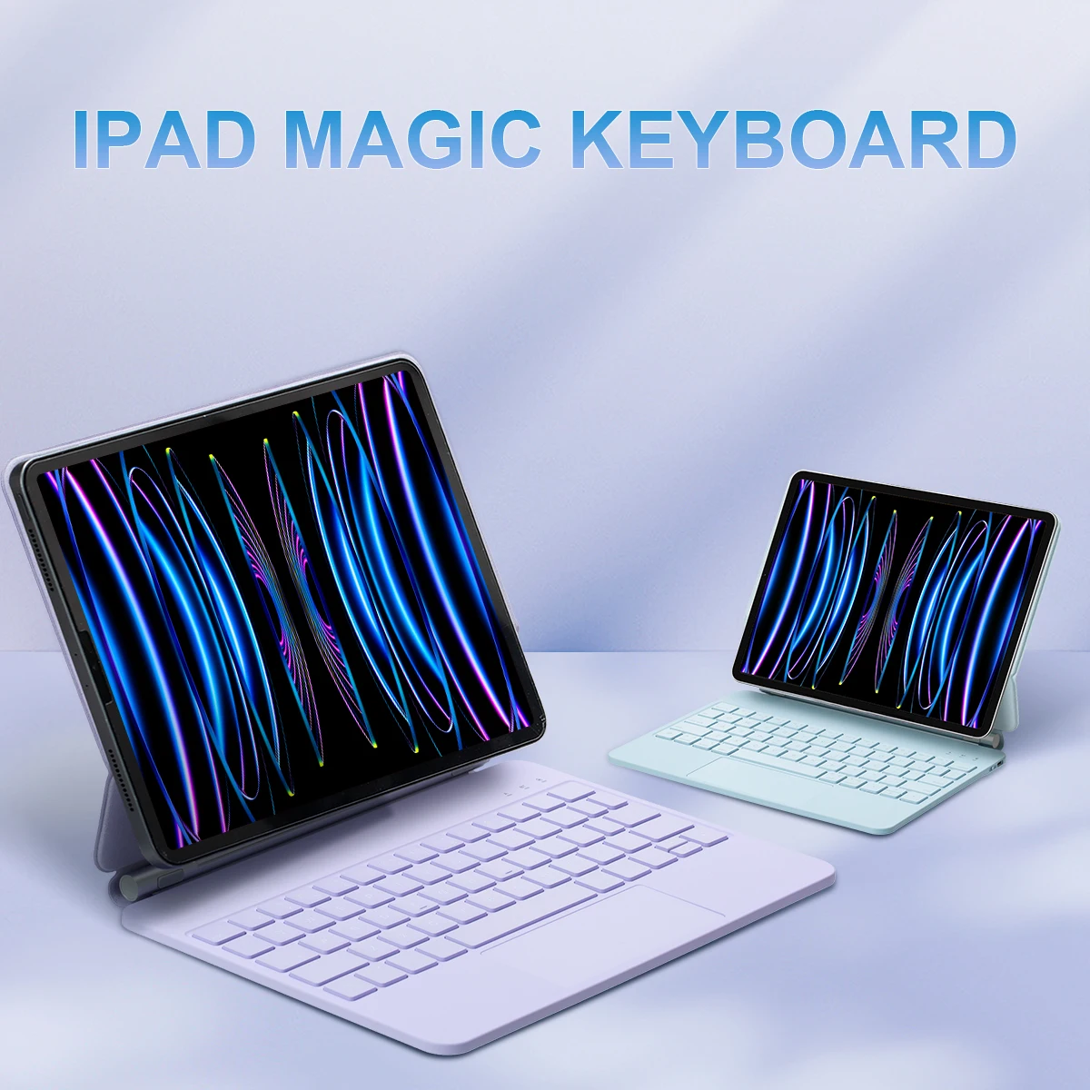Backlight Magic Teclado Funda For iPad Air 11 Air 13 2025 Magnetic Keyboard Case For iPad Air 11