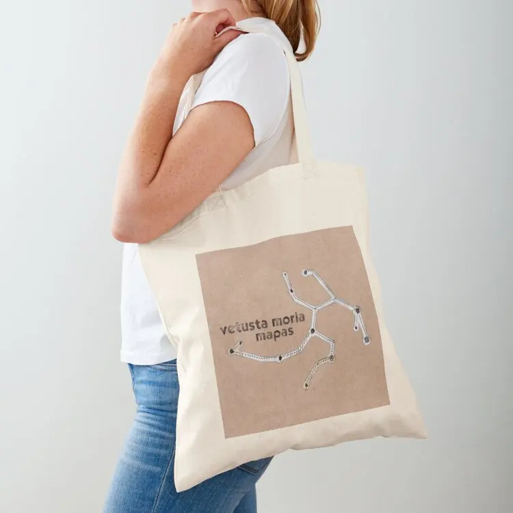 

Vetusta Morla - Mapas album 2011 Tote Bag shopper bags tote bags aesthetic shopping bag logo Cloth bag