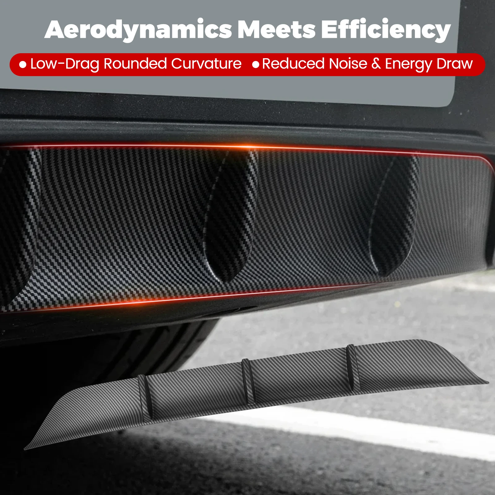 テスラ モデルY ジュニパー 2025年式 車用リアバンパースポイラーリップ テスラ新型モデルYリアディフューザー 車外装アクセサリー