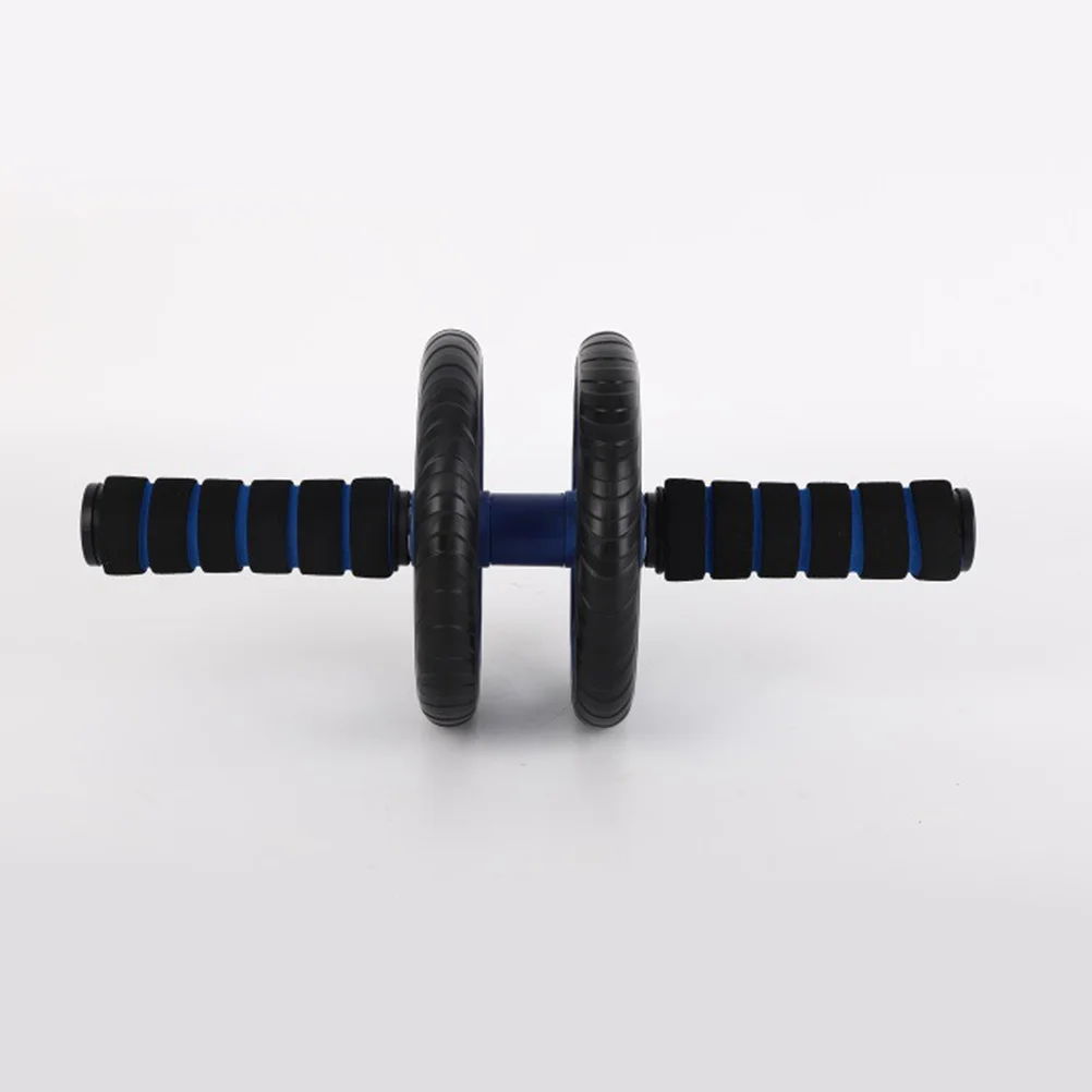 

Abdominal Wheel Blue Dual-Wheel For Core Strength Abs Training Fitness Equipment Portable Ab Roller Abdominal Device