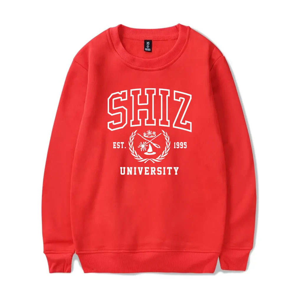 Felpa della Shiz University Changed For Good Felpa Maglione malvagio Maglione girocollo a maniche lunghe Pullover novità uomo/donna