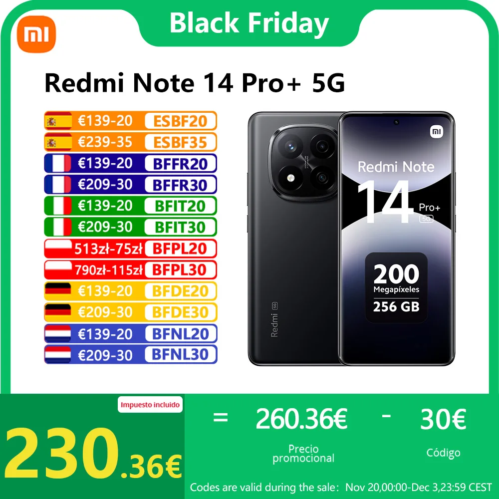 Xiaomi Redmi Note 14 Pro Plus 5g, Nfc, Smartphone, Snapdragon ® 7S Gen 3, écran Amoled 6,67 pouces 1,5K, 120 Hz, appareil photo 200 Mp, batterie 5110 Mah Xiaomi Redmi Note 14 Pro Plus 5g, Nfc, Smartphone, Snapdragon ® 7S Gen 3, écran Amoled 6,67 pouces 1,5K, 120 Hz, appareil photo 200 Mp, batterie 5110 Mah
