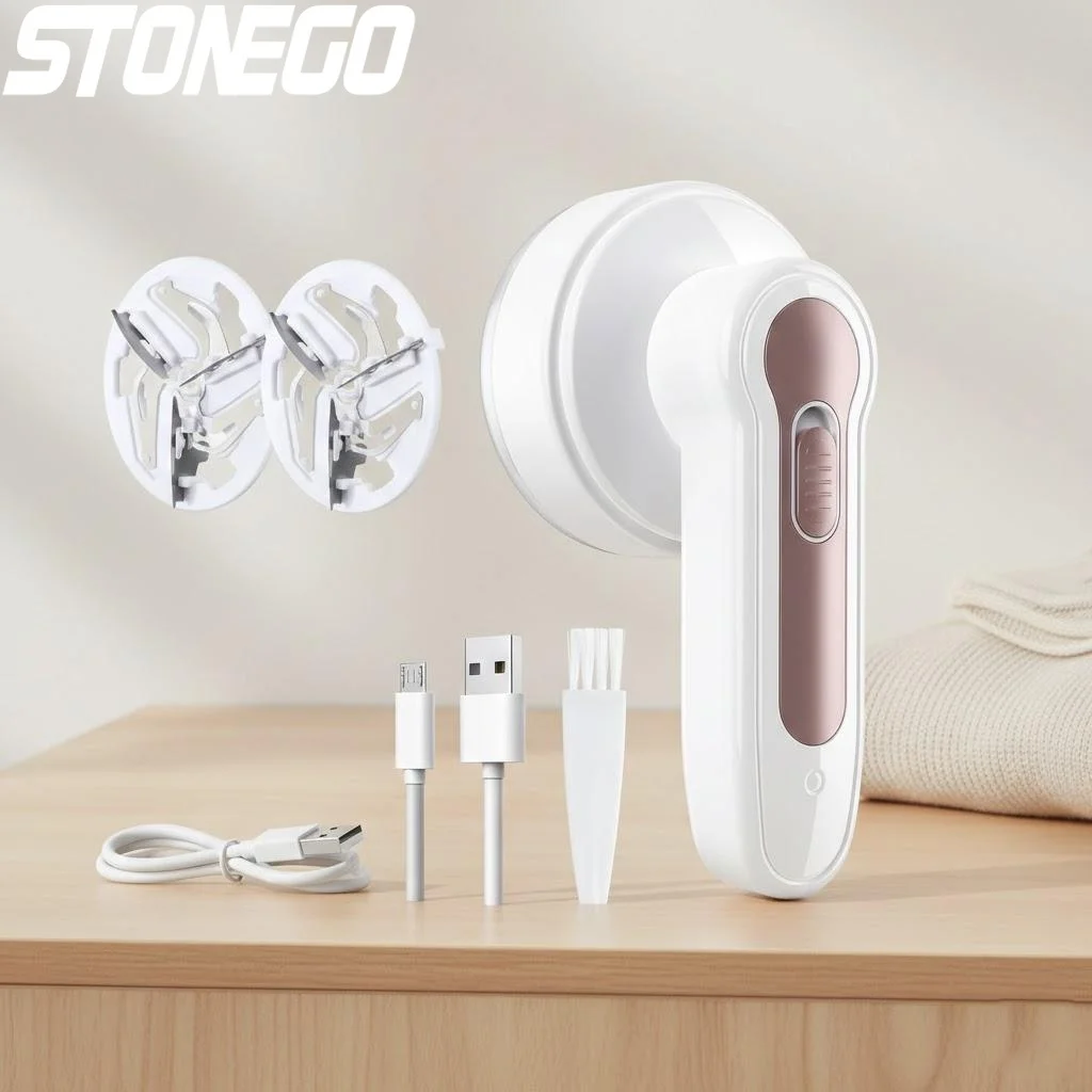 

Fast Charging Portable Fabric Shaver Electric Lint Remover for Sweaters Coats Sofas Home Travel Use