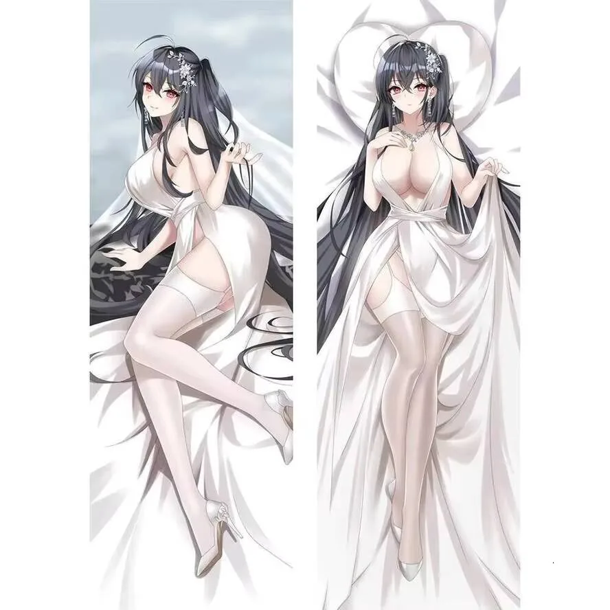 

IJN Lane аниме Azur Taiho свадебное платье косплей Dakimakura шарнирная наволочка для тела японская подушка отаку