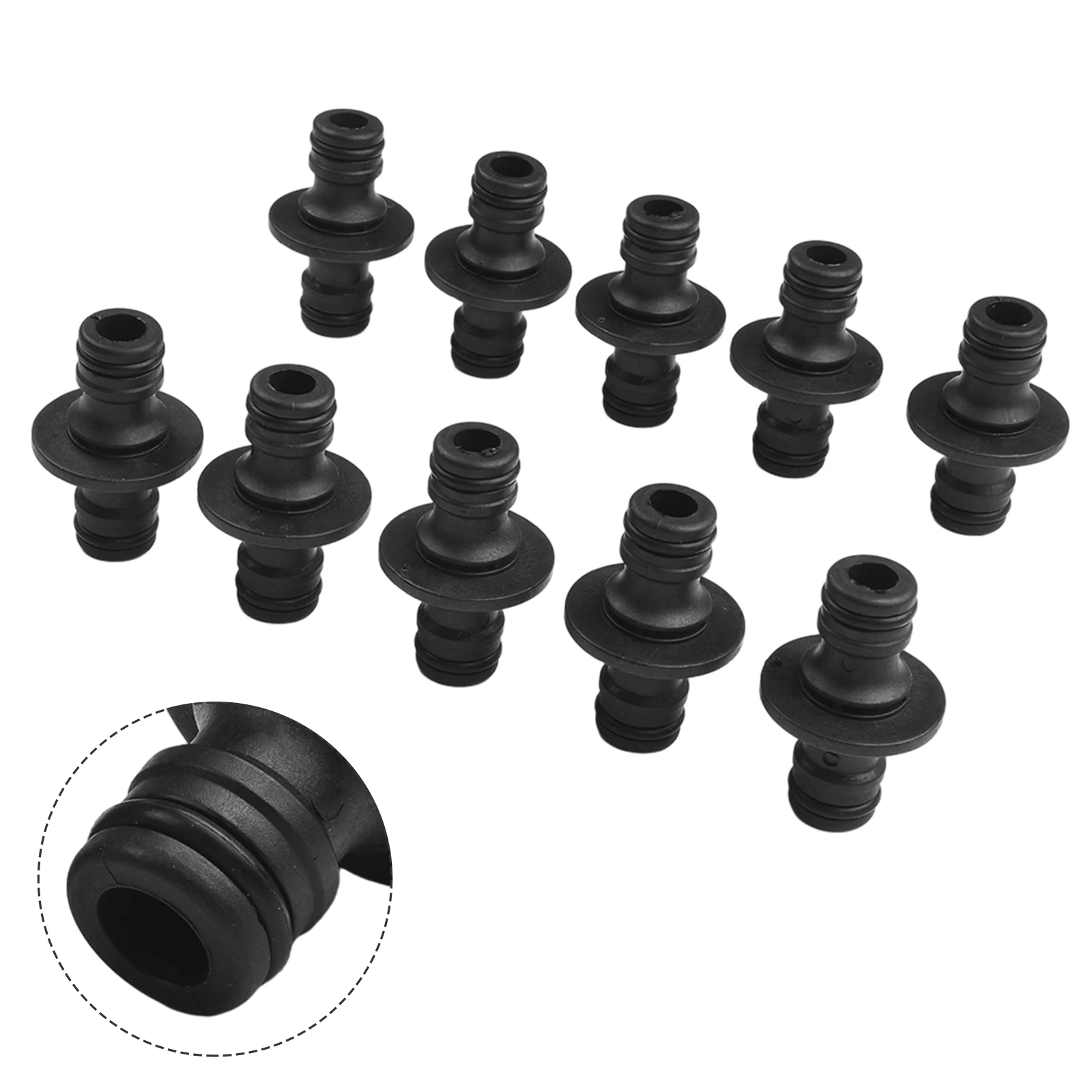 Part Quick Coupling Accessory Garden Rustproof Tap Two-way Watering 1/2 inch 50*16*9mm Connector Faucet Joints