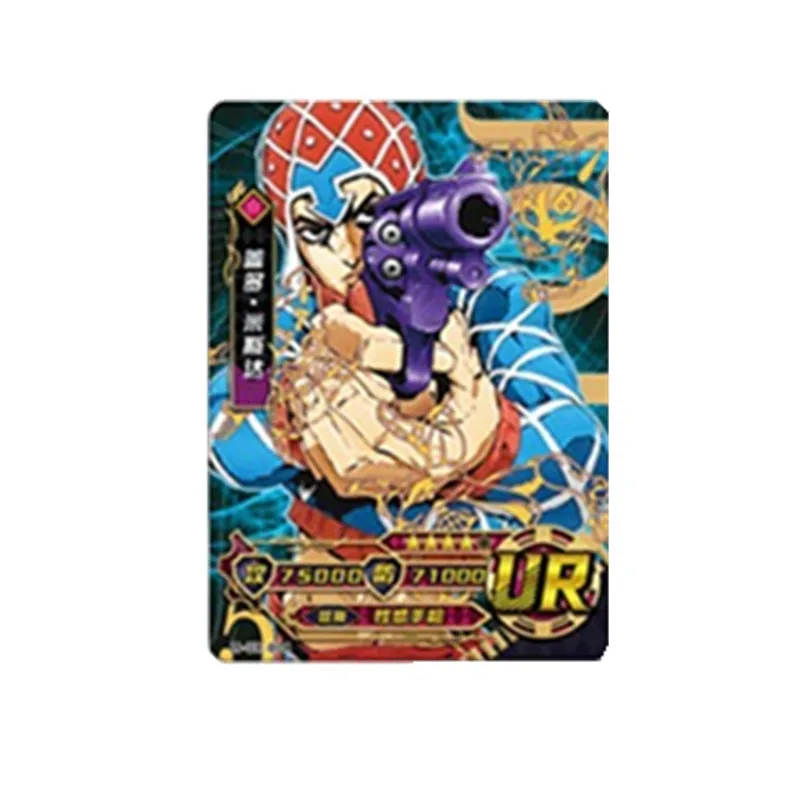 25Pcs Japanese Anime JoJo Bizarre Adventure Jojo Cards Characters Collection Cards Hobby Game Collectibles for Children Gifts