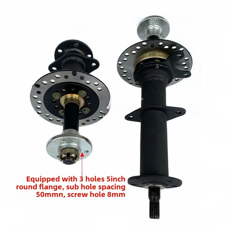 

Four Wheel Go Kart Accessories Suitable for Electric Niutan Buggy Differential Axle Transmission Rear Axle Flange