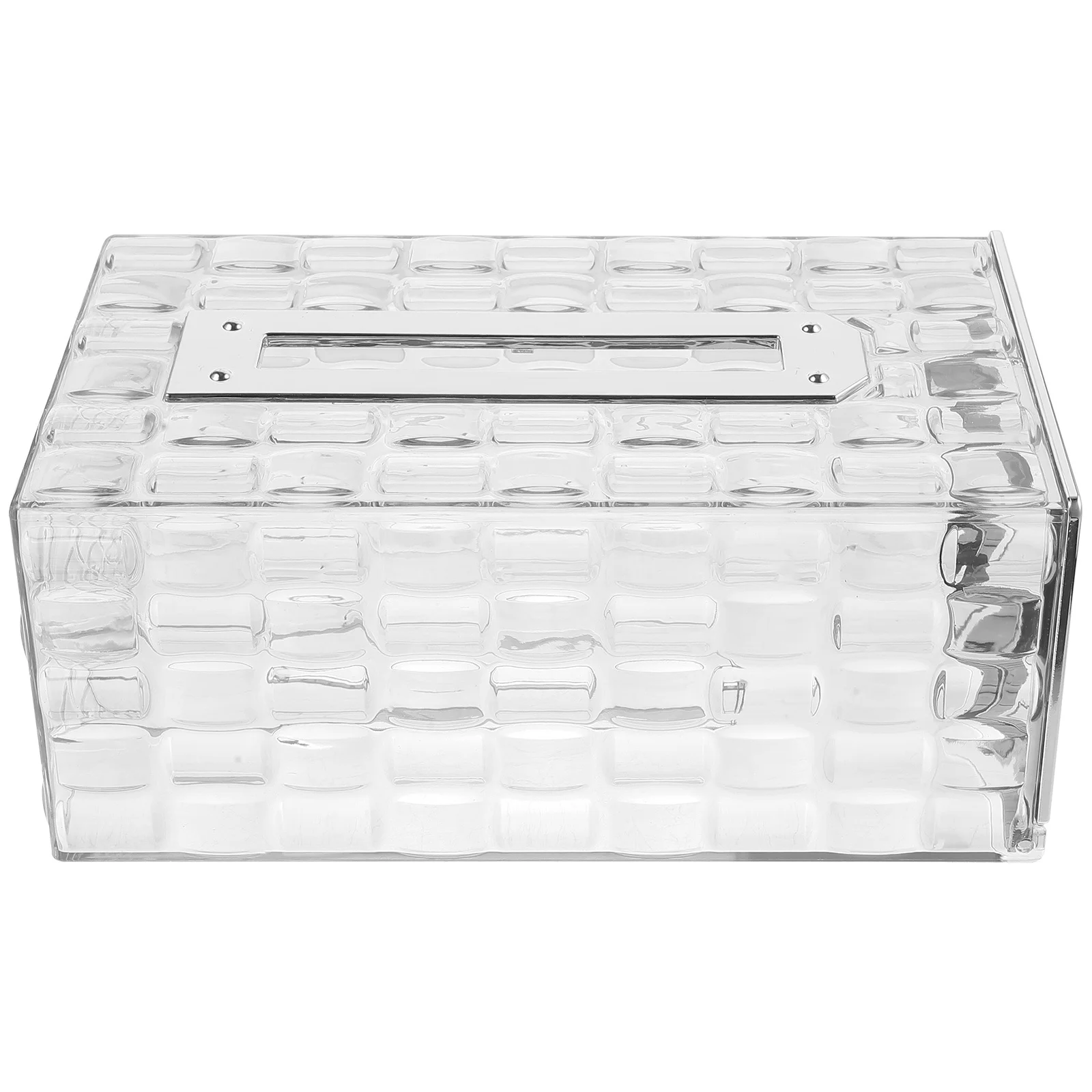 

Waterproof Tissue Box Holder Clear Large Capacity Napkin Storage Case For Bathroom Living Room Bedroom Desktop Paper Towel