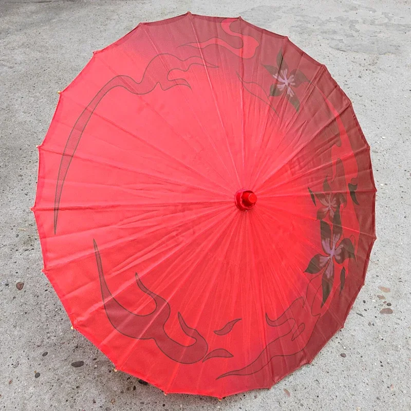 Acheron Honkai: Star Rail Red Umbrella Prop Cosplay Red Silk Props Carnival Halloween Chirstmas Roleplay Photography Props