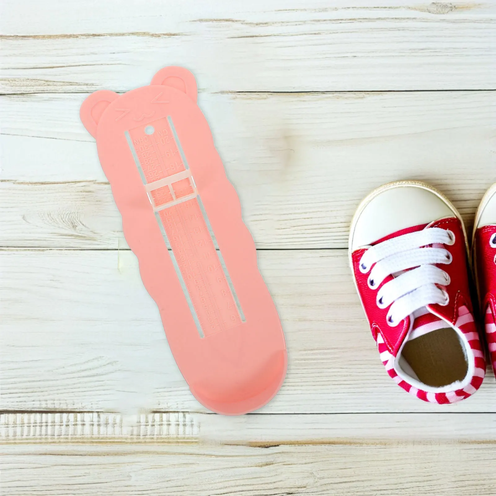 2 Pcs Children Foot Measuring Instrument Kids Sizer Tool Baby Gauge Device Shoe Measurement Guide Toddler Foot Length Measure
