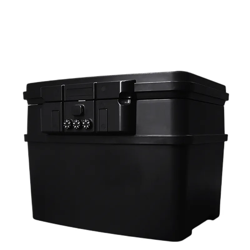 

Household Fire-proof Safes Portable Upside-down Safe Waterproof Car Office Small Certificate Bill A4 File