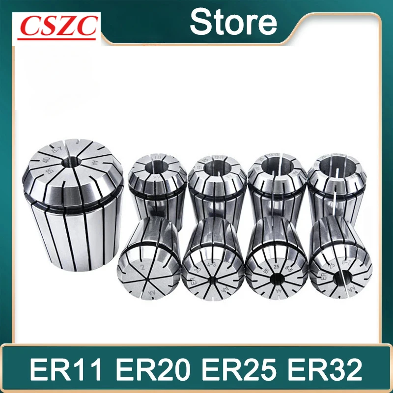 ER11 ER16 ER20 ER25 ER32 ER Collet Chuck Engraving Machine Spindle Motor Milling Cutter CNC Lathe Tool Drill Collets chuck