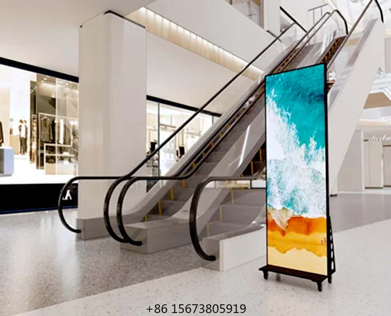 Pantallas LED para Publicidad Exterior, Máquina de Publicidad, Pantalla LED de 640 x 1920, Banner LED, Pantalla LED para Interiores, Póster LED para Exteriores