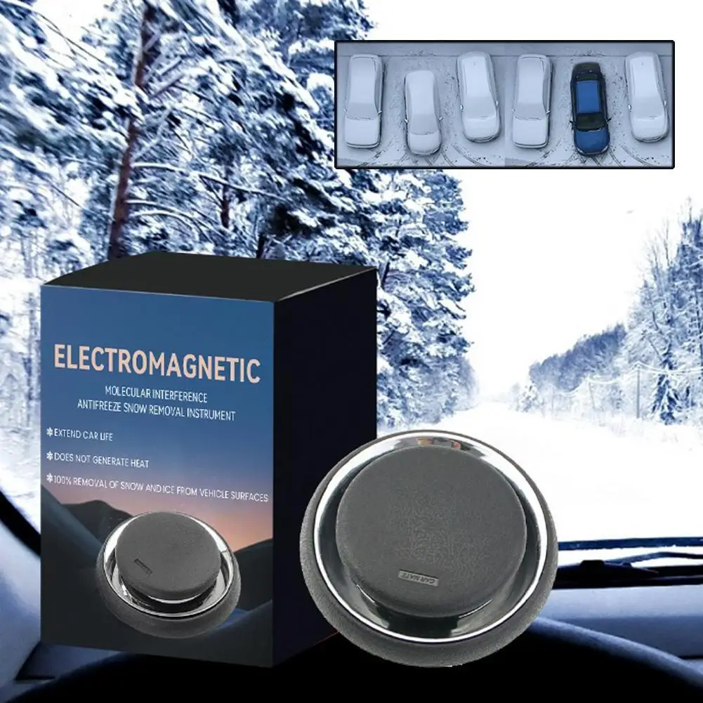 Portable Car Snow Remover Instrument Windshield Ice Melter Defroster Defogger Deicing Device Vehicle Winter Snow Cleaning Tool
